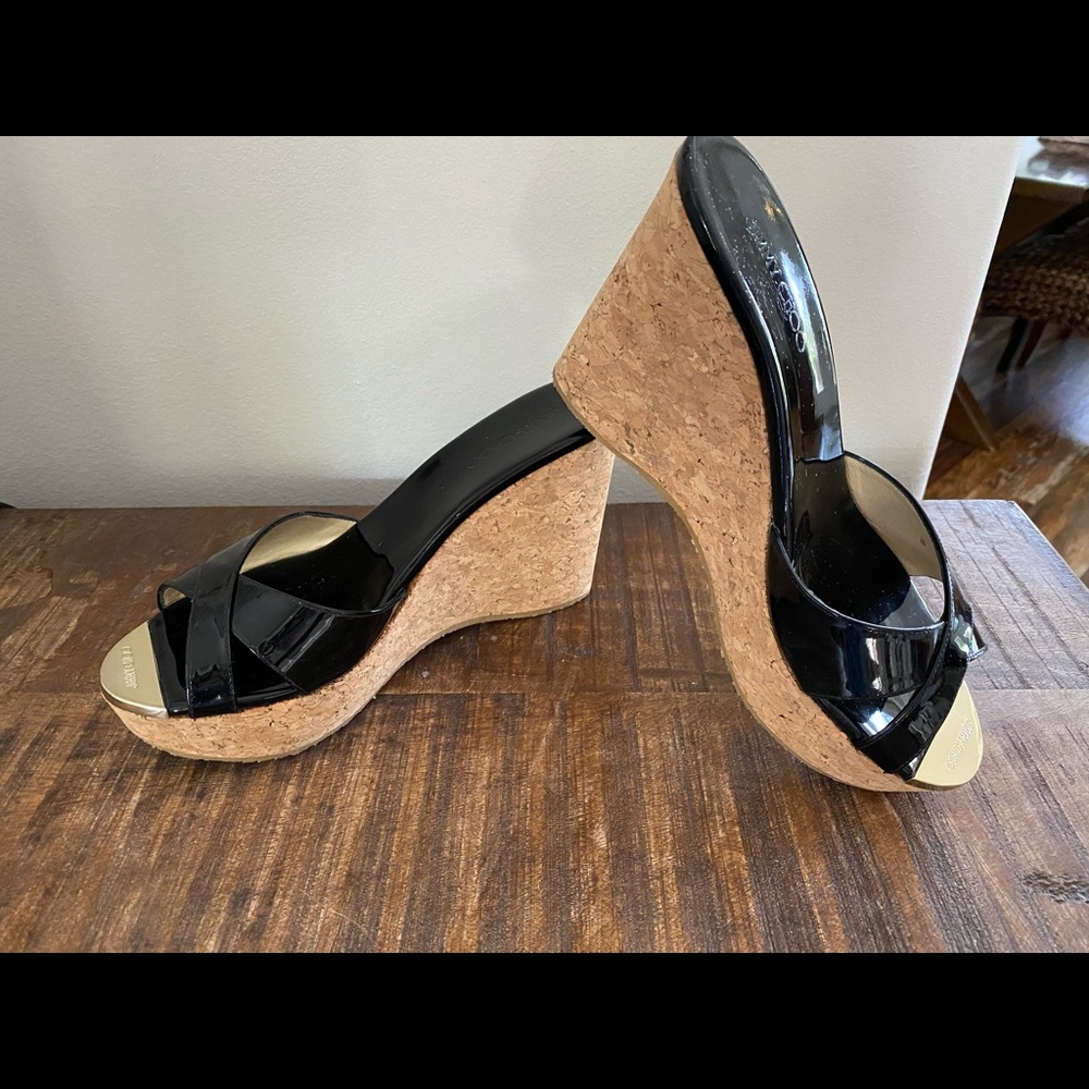 Jimmy Choo “Pandora” Wedges